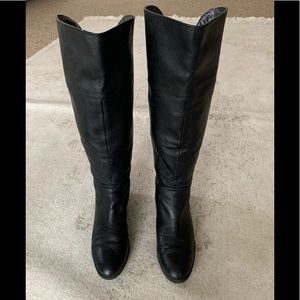 Nine West leather knee high boots